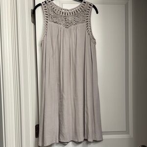 Altar'd State Gray Mini Dress